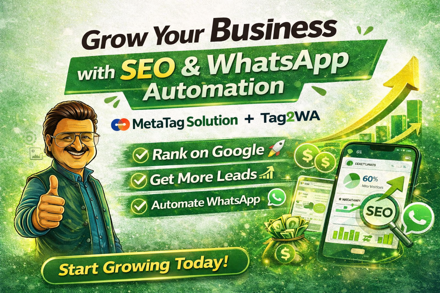🚀 Grow Your Business with MetaTag Solution & Tag2WA